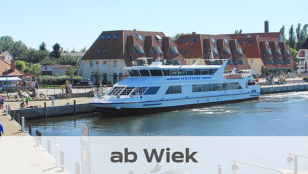 Insel Hiddensee ab Hafen Wiek entdecken