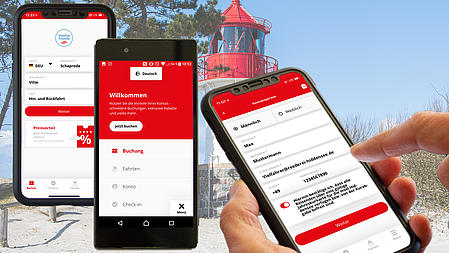 FRS Travel App - 6 Steps zur Insel Hiddensee