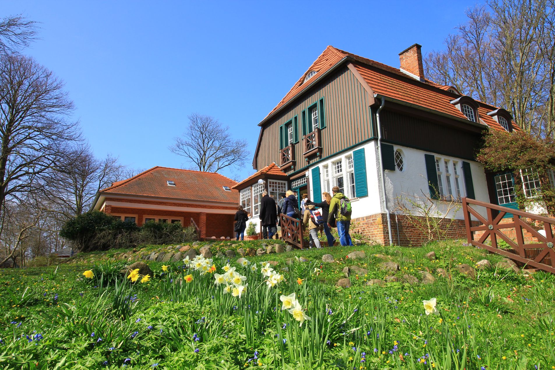 Reederei Hiddensee village house.